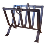 Brutalist magazine rack