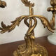 Paire de chandeliers en bronze