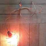Lampe baladeuse de tsé tsé en métal et verre