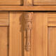 Antique pine dresser – European rustic furniture with shelves – circa 1940