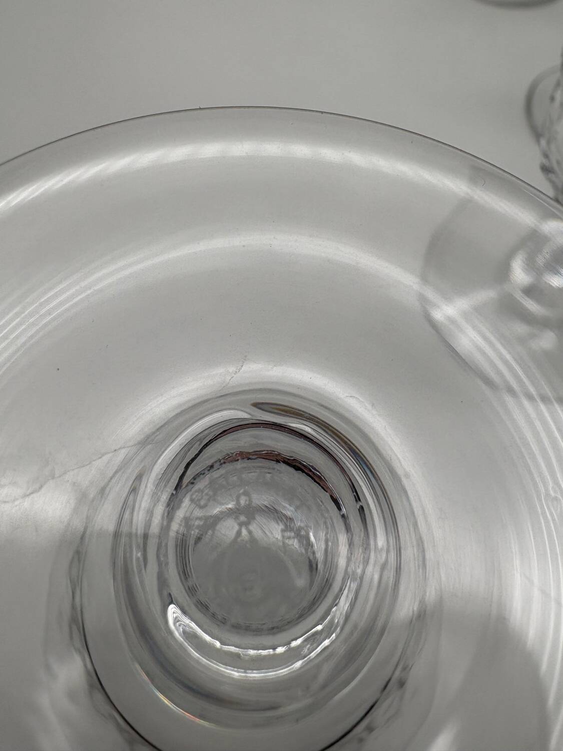 10 verres Baccarat, model Picadilly, France, verres à pied en cristal à porto / liqueur