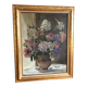 Huile sur toile Bouquet de fleurs A  Landelle