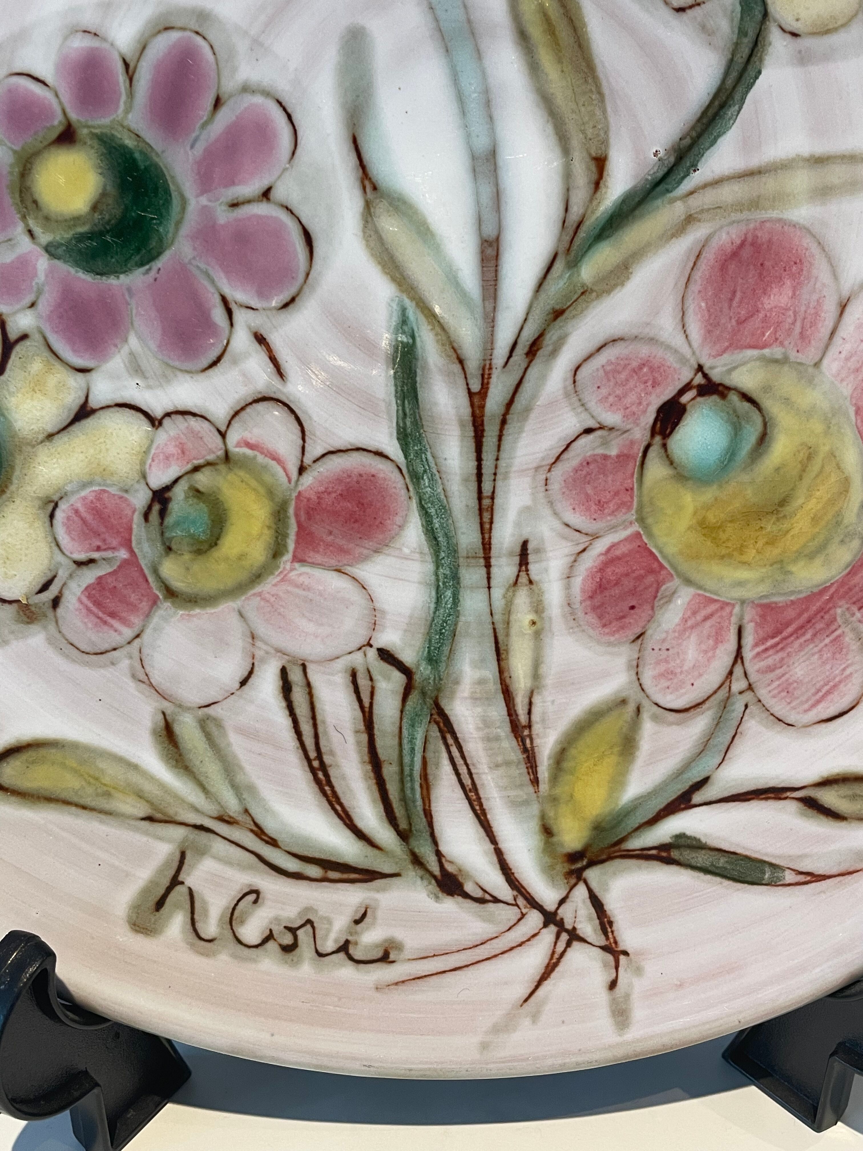 Ceramic plate St Vicens