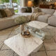 Marble coffee table
