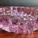 Vintage glass ashtray Alexandrite