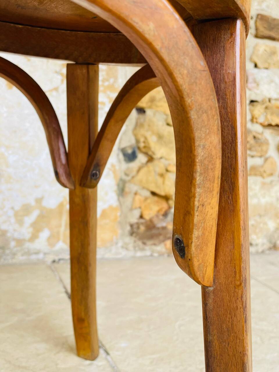 Vintage Baumann stool circa 1950s