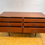 Mid-Century Retro Vintage Teak Sideboard/Chest of Drawers 1960