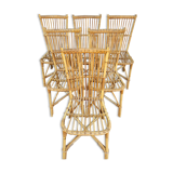 Chaises rotin