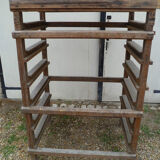 Vegetable fruit in PEAR and chestnut wood