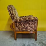 French Art Deco Lounge Armchair Circa 1920.