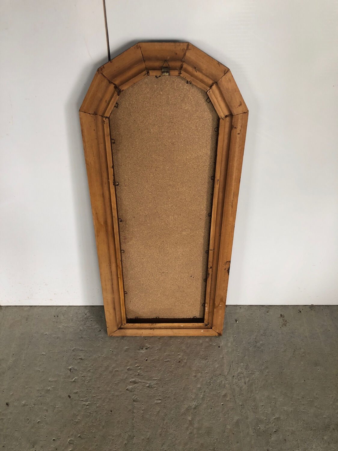 Wooden window mirror