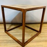 1960s aksel kjersgaard rosewood tiled coffee table