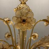 Venetian glass chandelier, 1960s