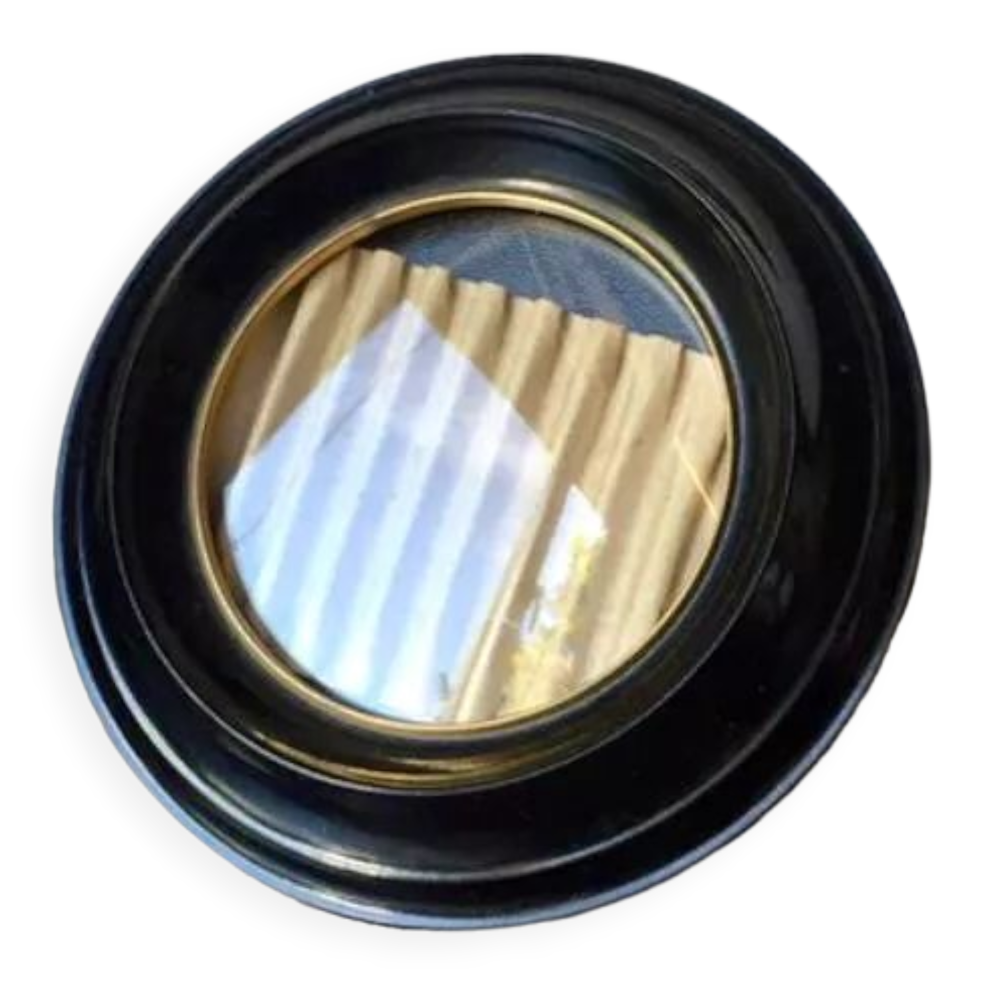 Cadre en bakélite vintage diamètre 12,5 cm