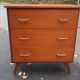 Commode vintage bois exotique