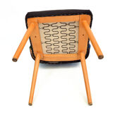 1960s modern upholstered chair, "patyczak", Słupskie Fabryki Mebli, Poland