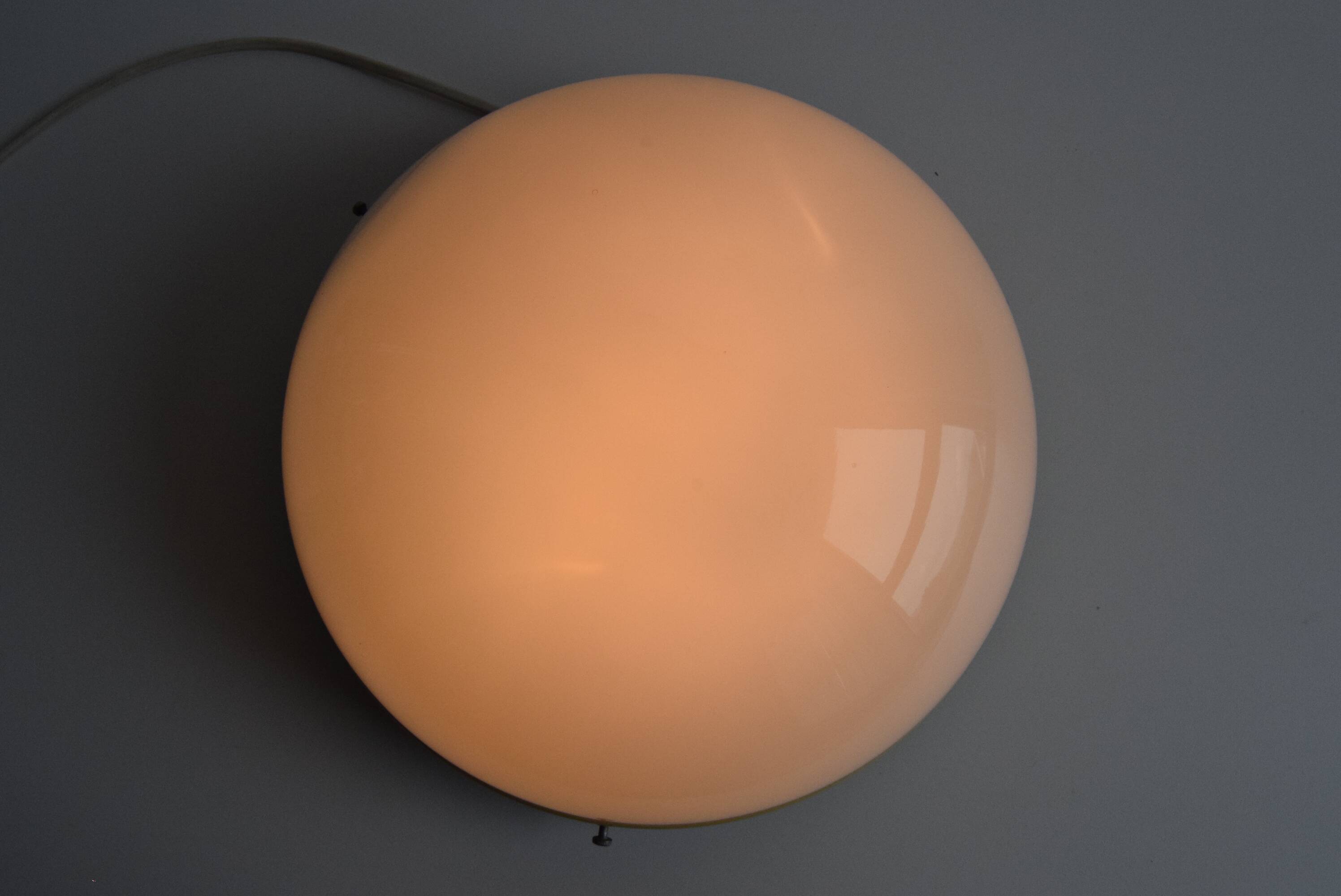 Industrial Bakelite Wall or Ceiling Light, 1950's.