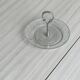 Vintage pressed glass presentation platter