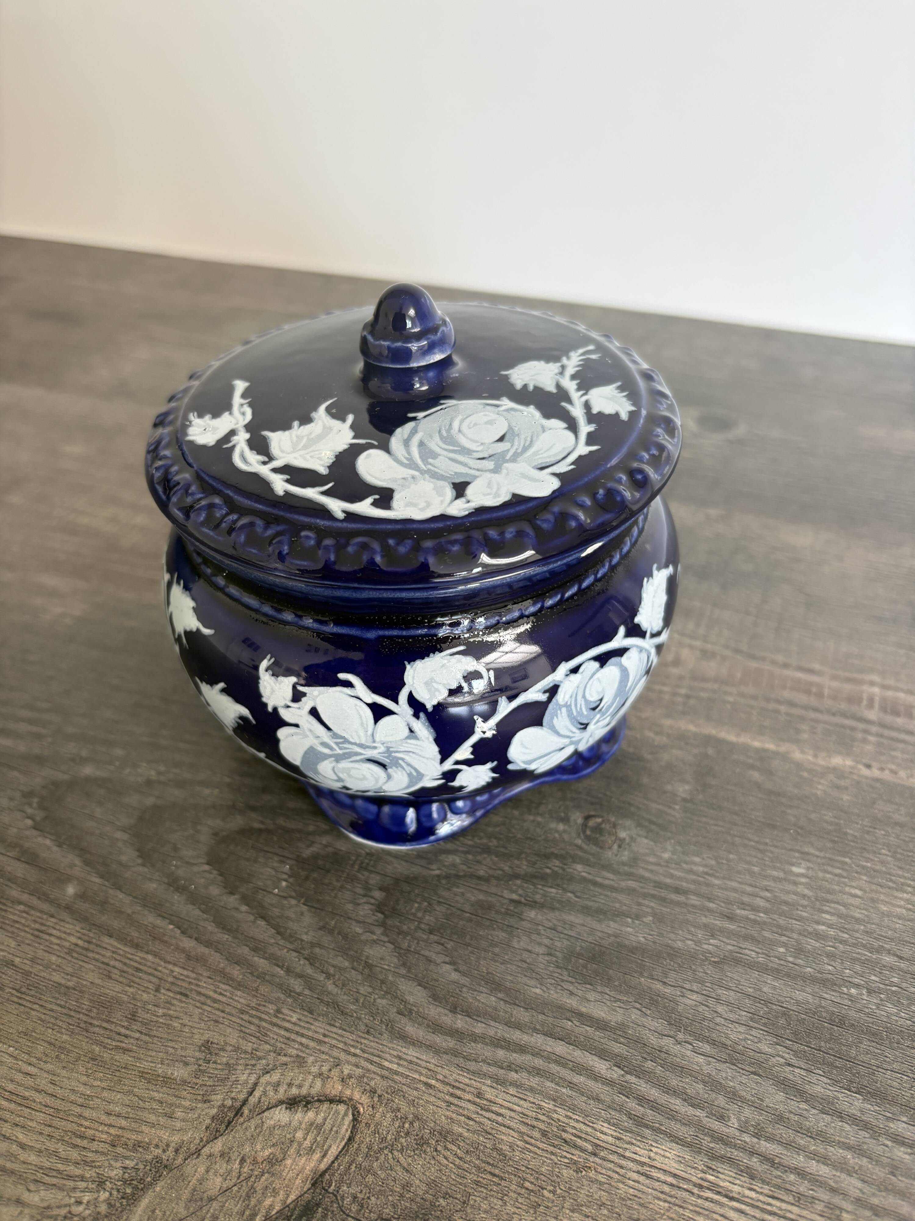 Vintage Italian Blue Ceramics