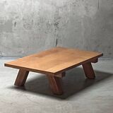 Wooden coffee table