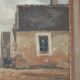 Oil on canvas, Brittany, Breton school, HR, 19th century