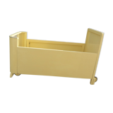 The 1950s wooden bed
