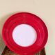 Miroir rouge vintage