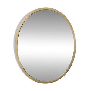 miroir en métal plaqué - cuivre
