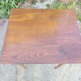 Solid oak side table