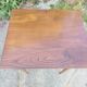 Oak side table