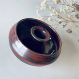 Ceramic candle holder signed