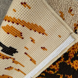 1970s Scandinavian Rya style rug