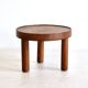 A set of three small round tables. Mado Jolain and René Legrand. France 1956.