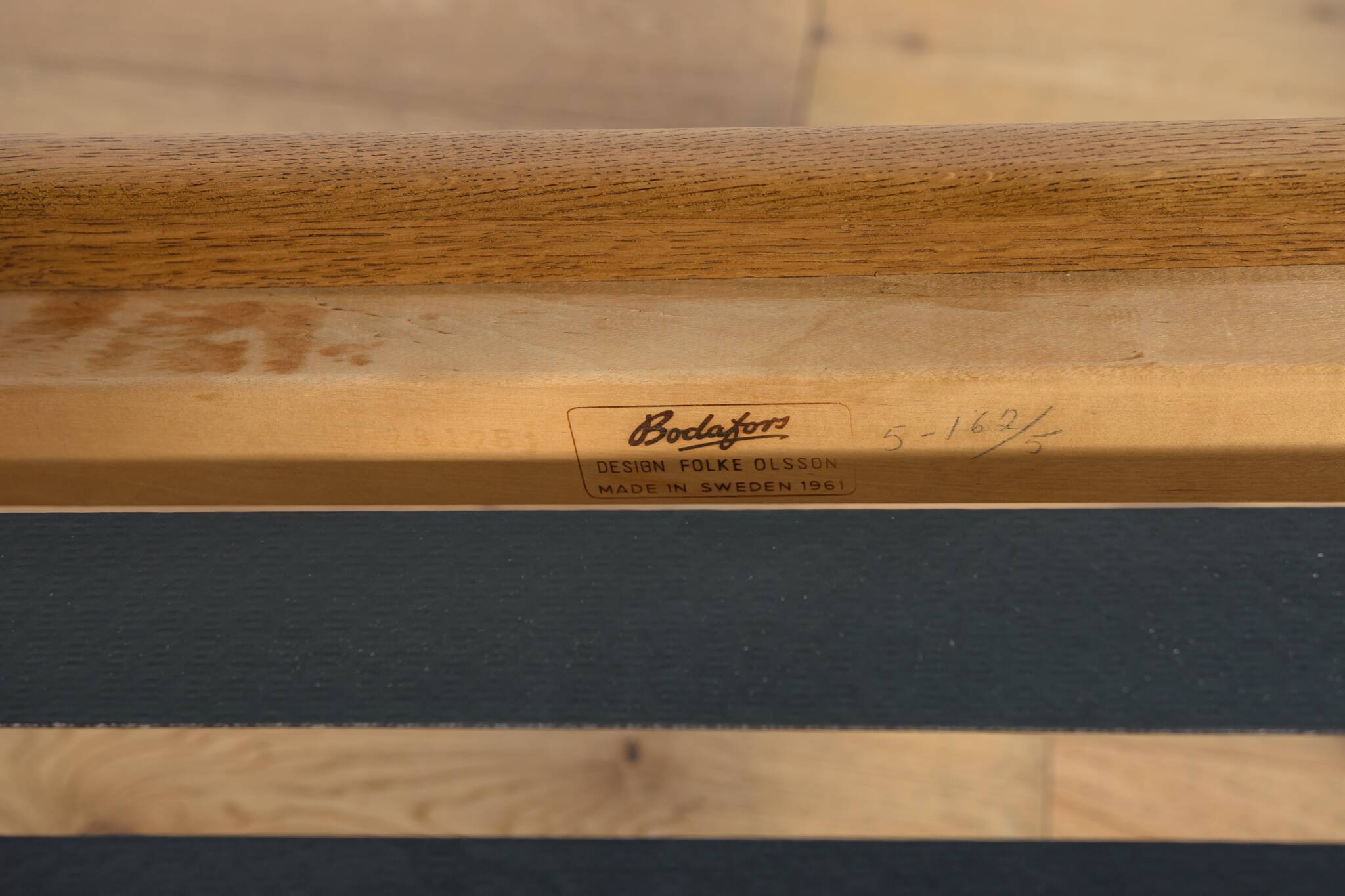 Mid Century Armchair Monterey /5-161 by Folke Ohlsson for Bodafors, 1960.