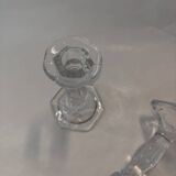 Vintage Glass Candle Holder