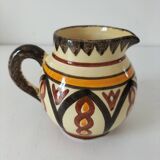 Small vintage HB Quimper pitcher