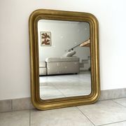 Louis-Philippe antique gilded mirror 19th century
