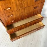 1960s Vintage Original Danish Teak Chest of Drawers