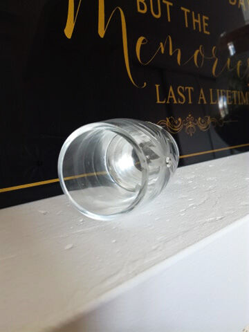 Crystal Lehrer liqueur glass