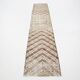 Tapis de couloir turc beige pastel doux 2x9, 54x276 cm