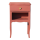 Terracotta pink bedside table
