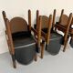 Lot de 8 chaises postmoderne THONET FLEX design Gerd Lange vintage 80 
