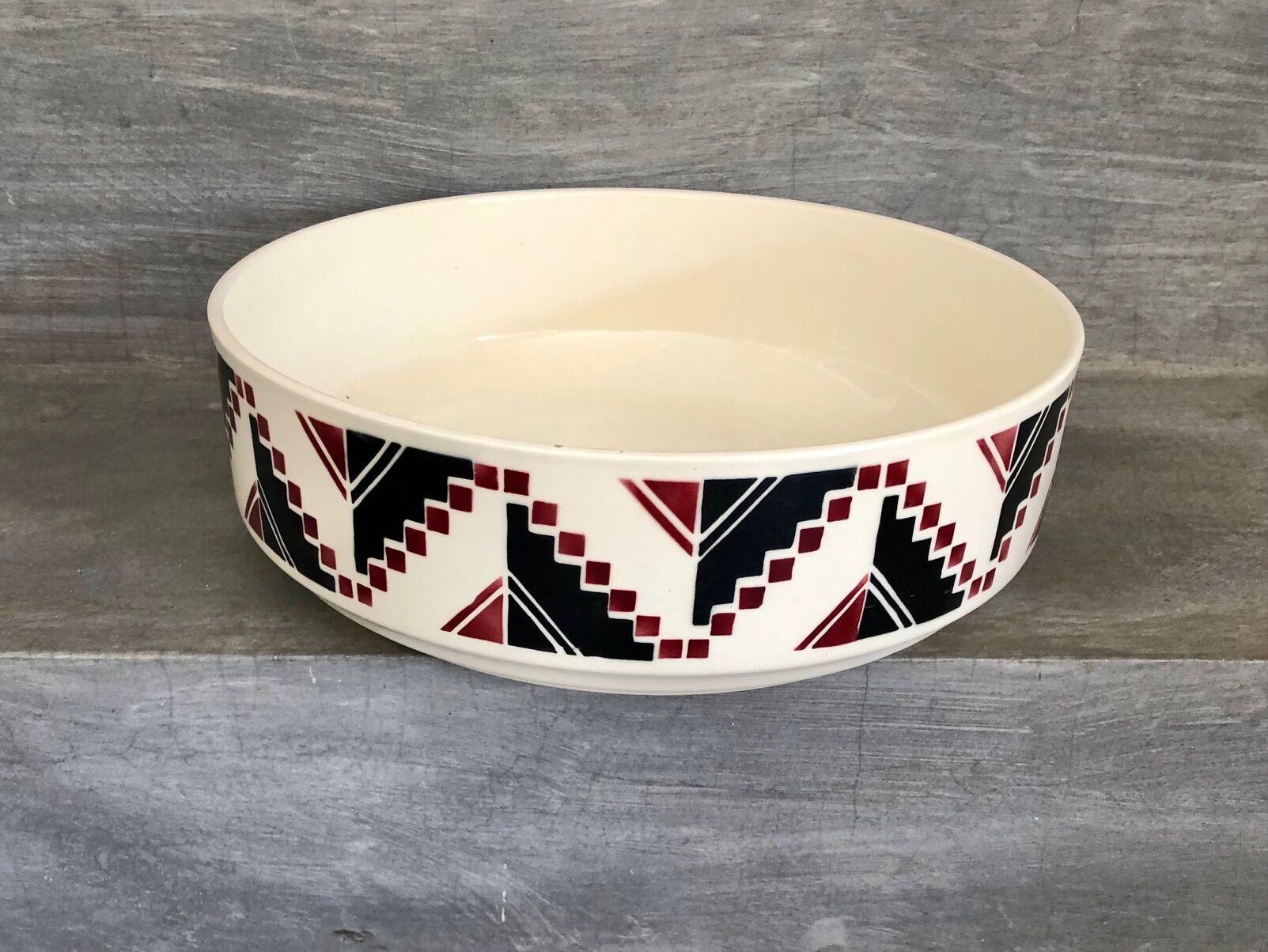 Large basin / bowl (toilet) Art Deco