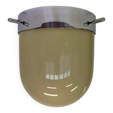 Lampe de plafond de design hôtelier du milieu du siècle, style espace, plafonnier, années 1970 - Tchécoslovaquie