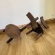 Pair of Brutalist Chairs