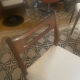 Series of 6 Danish teak chairs 60s