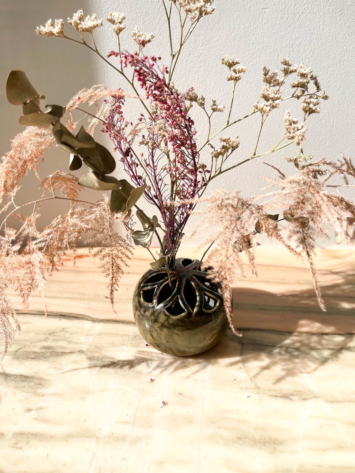 Vintage ceramic flower pick