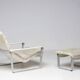 Ilmari Lappalainen "Pulkka" Lounge Chair and Ottoman, Finland, 1966