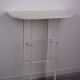70s design console in marble and plexi