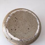 Vintage stoneware candlestick